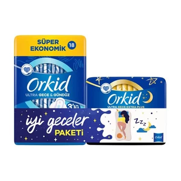 Orkid أوركيد ألترا إكسترا جود نايت، عبوة من 4 قطع + ألترا إكسترا فردي