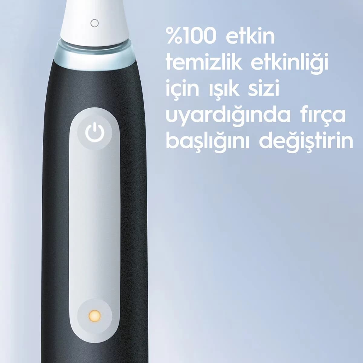 فرشاة أسنان قابلة للشحن سوداء من أورال-بي Oral-B