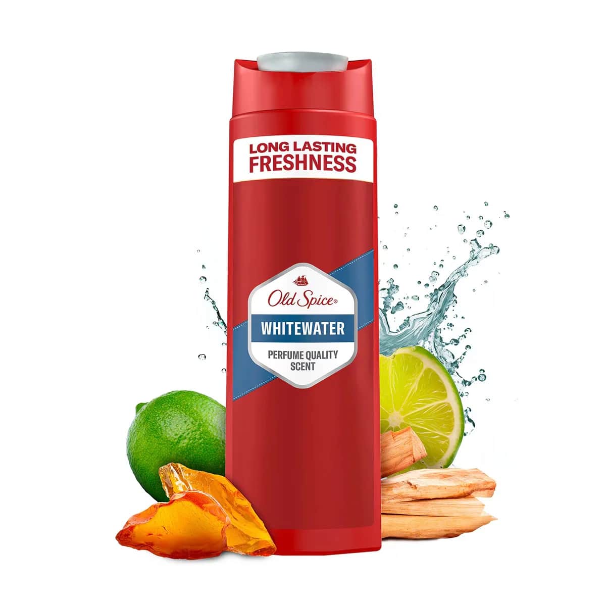Old Spice جل الاستحمام أولد سبايس وايت ووتر للرجال 400 مل