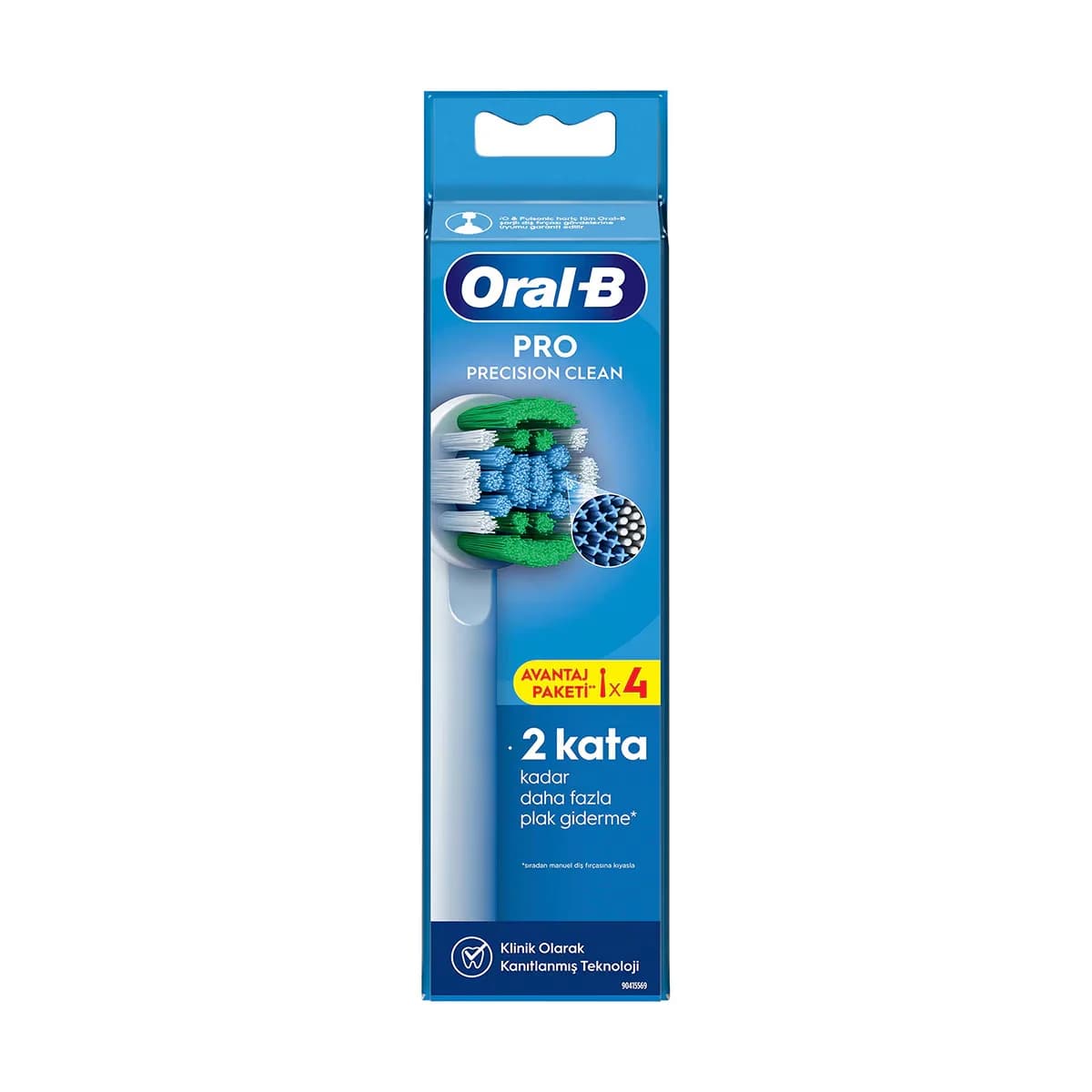 رأس فرشاة أسنان كهربائية دقيق من أورال-بي 4 قطع Oral-B