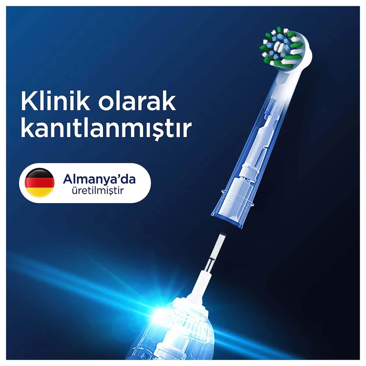 Oral-B رأس بديل لفرشاة الأسنان أورال-بي فلوس أكشن، قطعتان