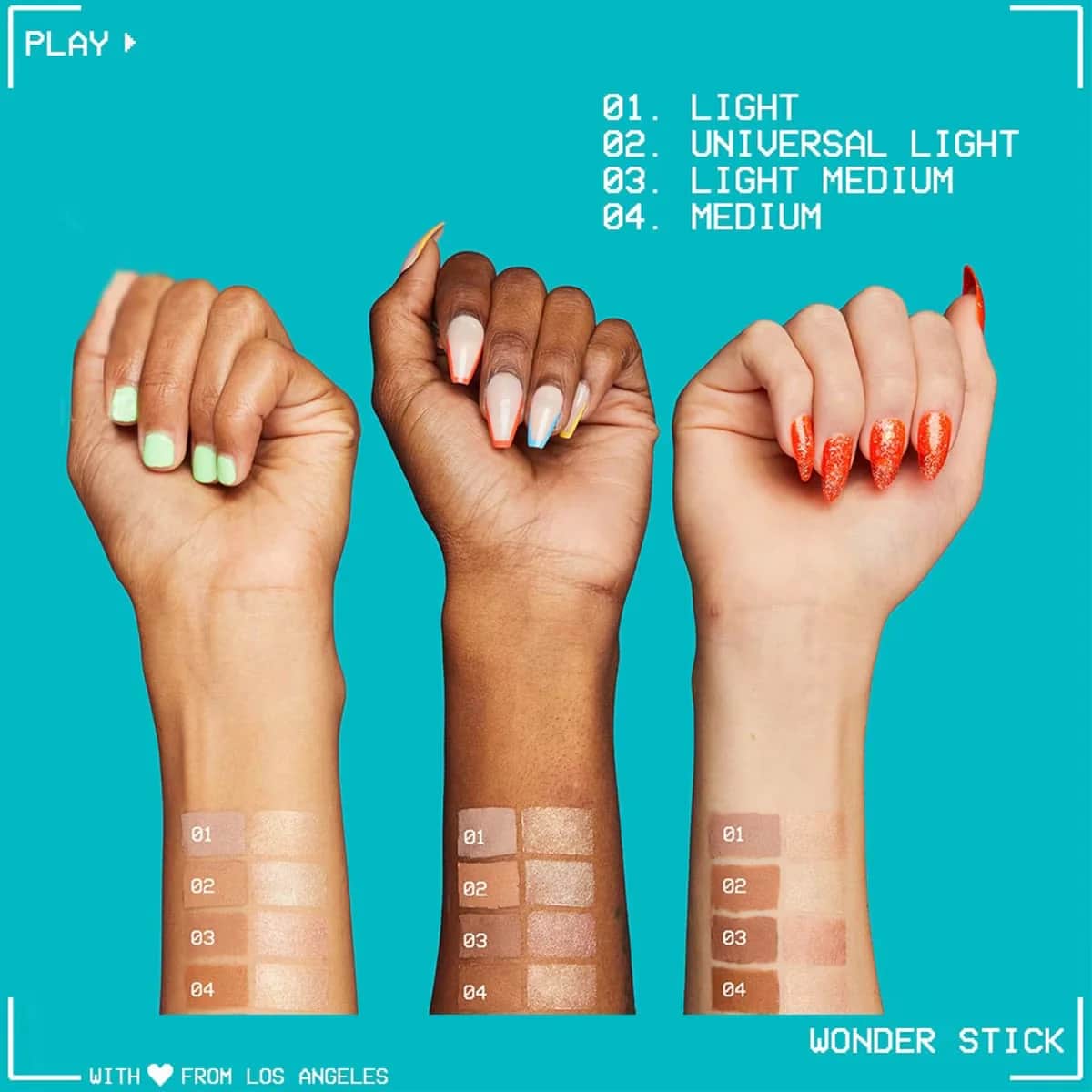 Nyx Professional Makeup Wonder Stick Double-ended Cream Contour & Illuminator Stick Universal Light