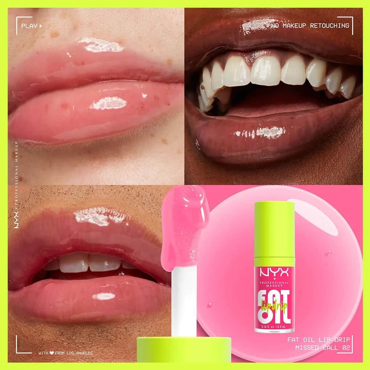 زيت شفاه لامع من نيكس NYX