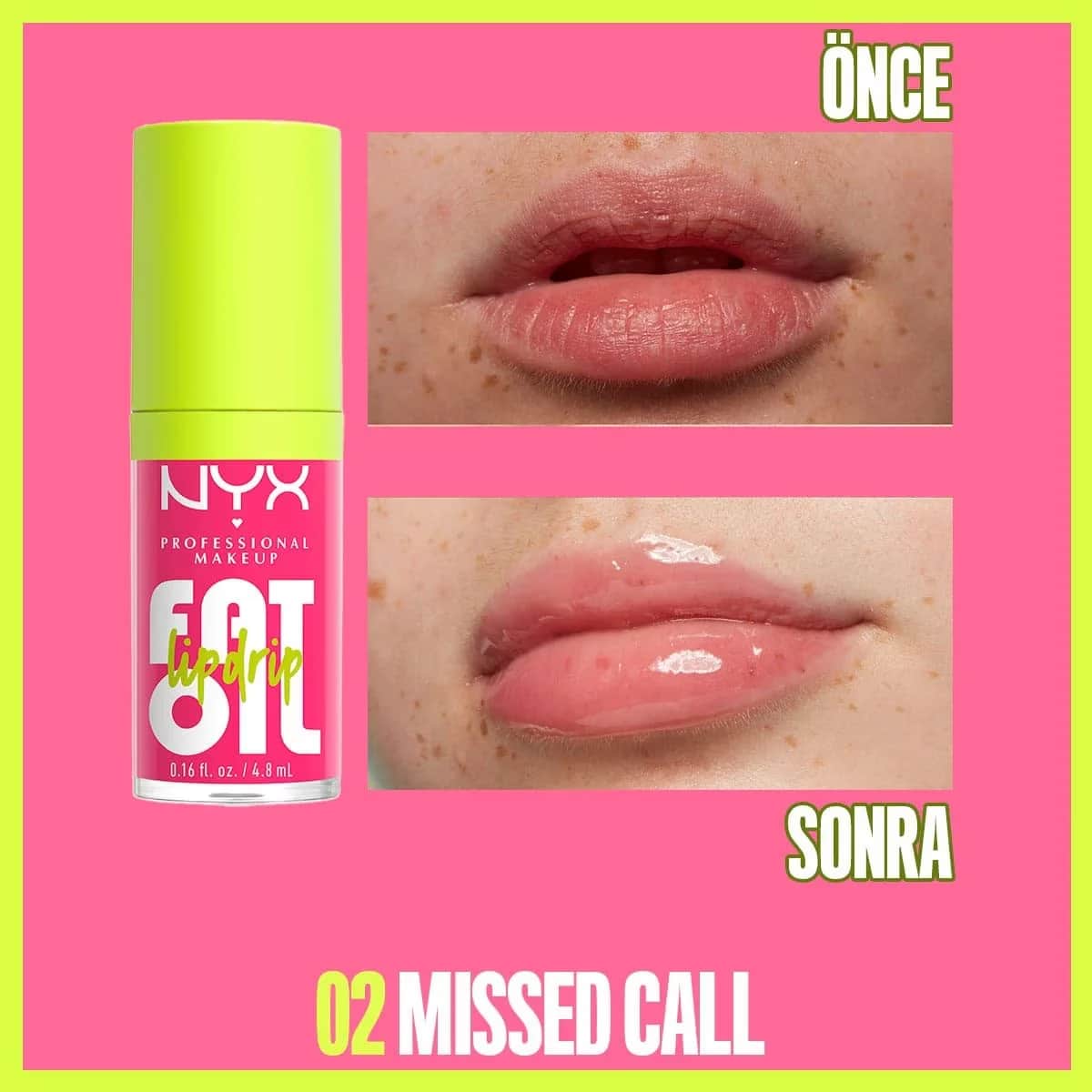 زيت شفاه لامع من نيكس NYX