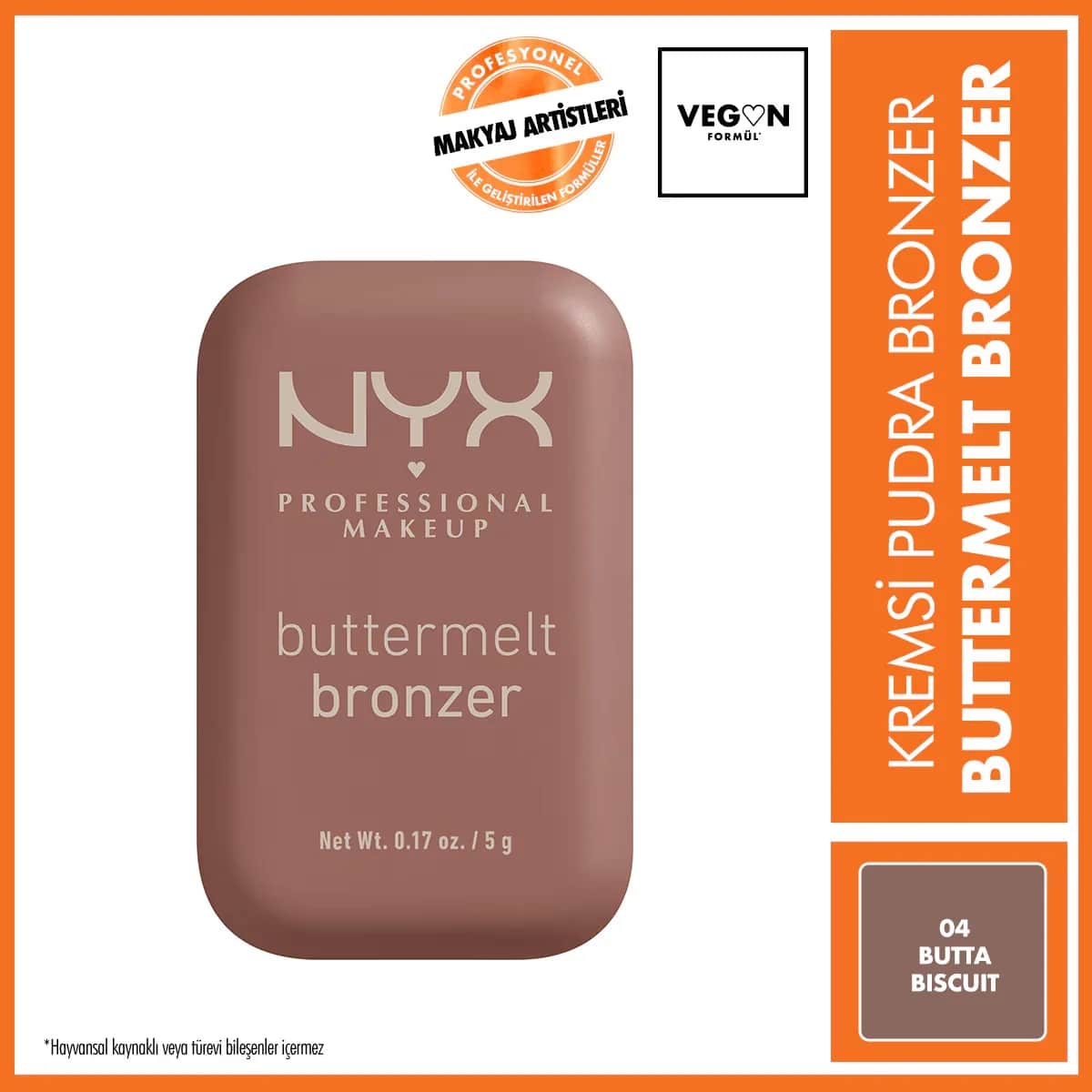 NYX برونزر بوتيرميلت من نيكس بروفيشنال ميك أب 04 بوتا بسكويت