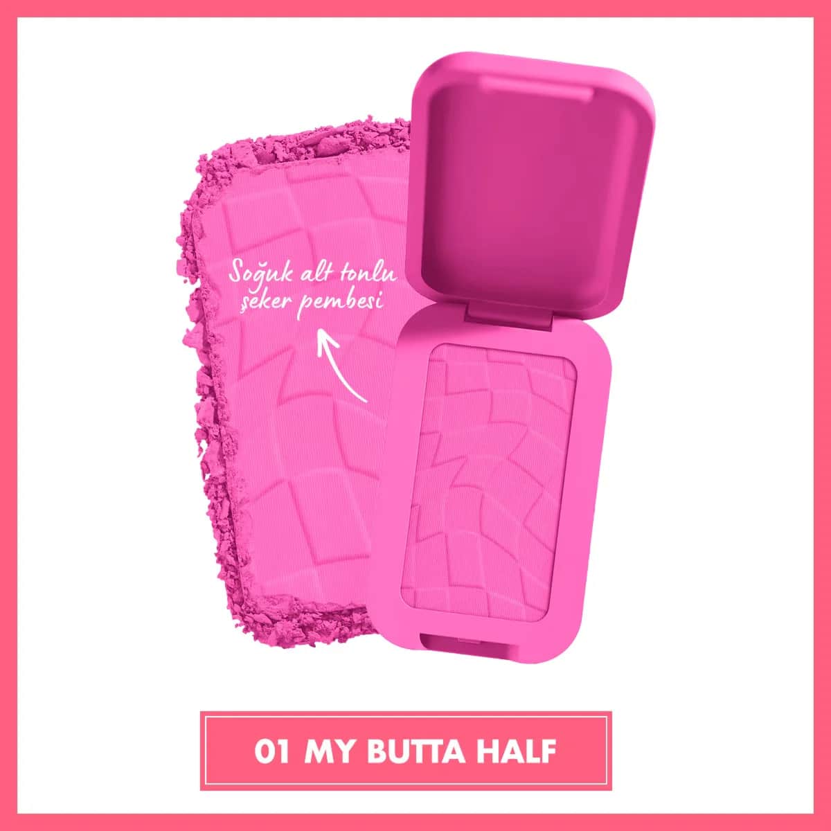 بلوش كريمي بودرة 01 ماي باتا من نيكس NYX