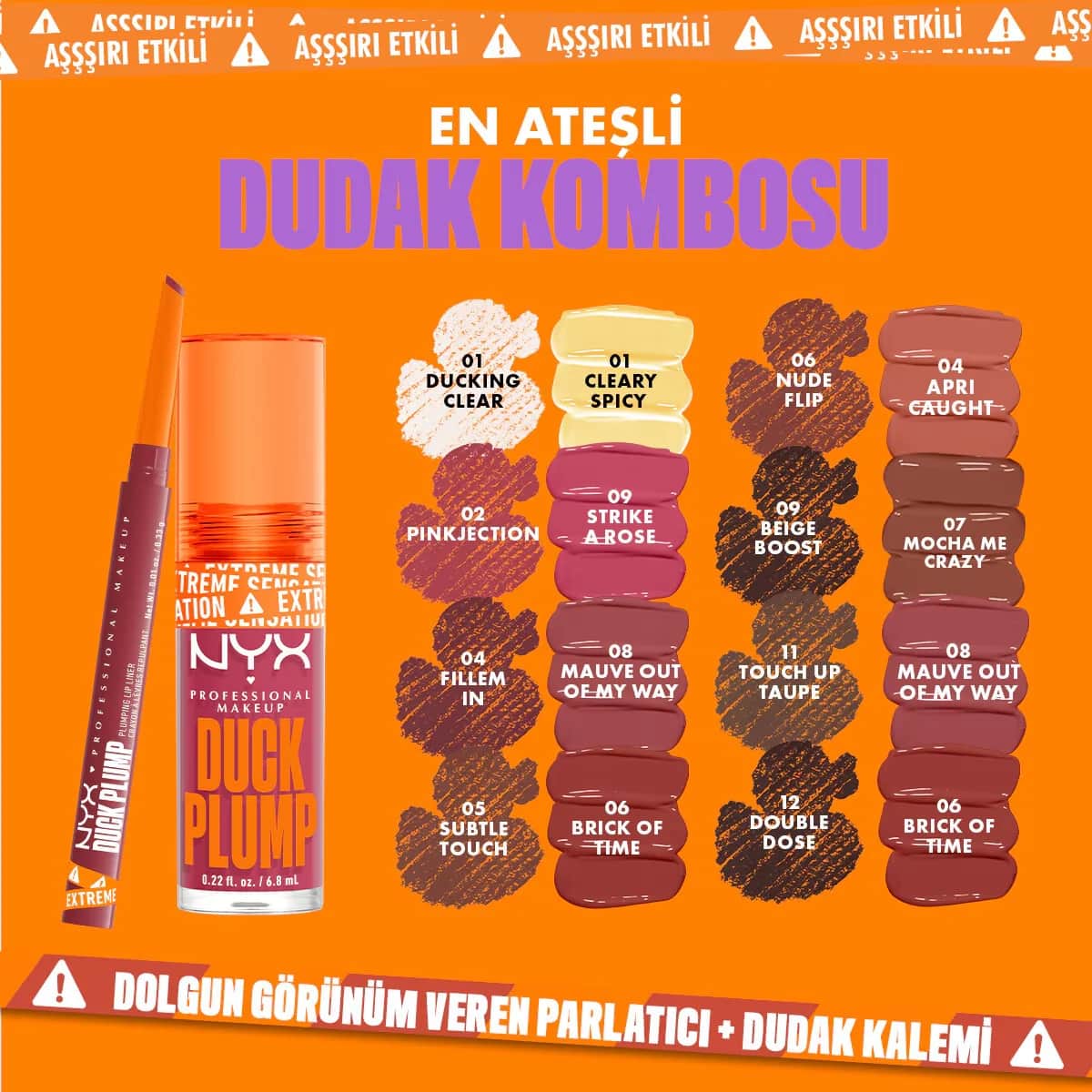 NYX قلم تحديد الشفاه داك بلامب من نييكس بروفيشنال ميك أب