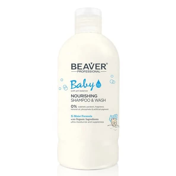 Beaver شامبو وغسول مغذي للأطفال من بيفر، 300 مل