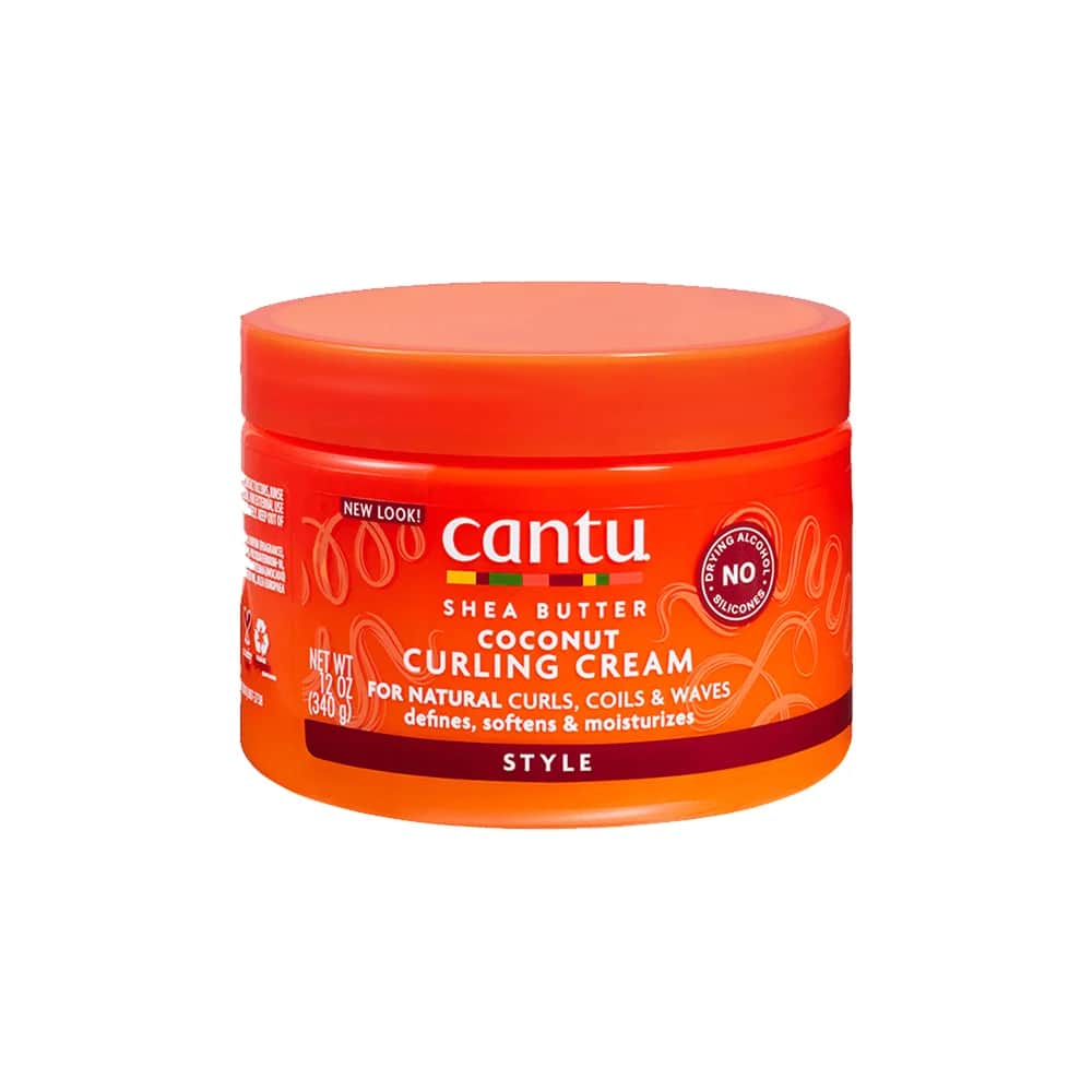 Cantu كريم تجعيد الشعر بزبدة الشيا وجوز الهند من كانتو 340 جرام