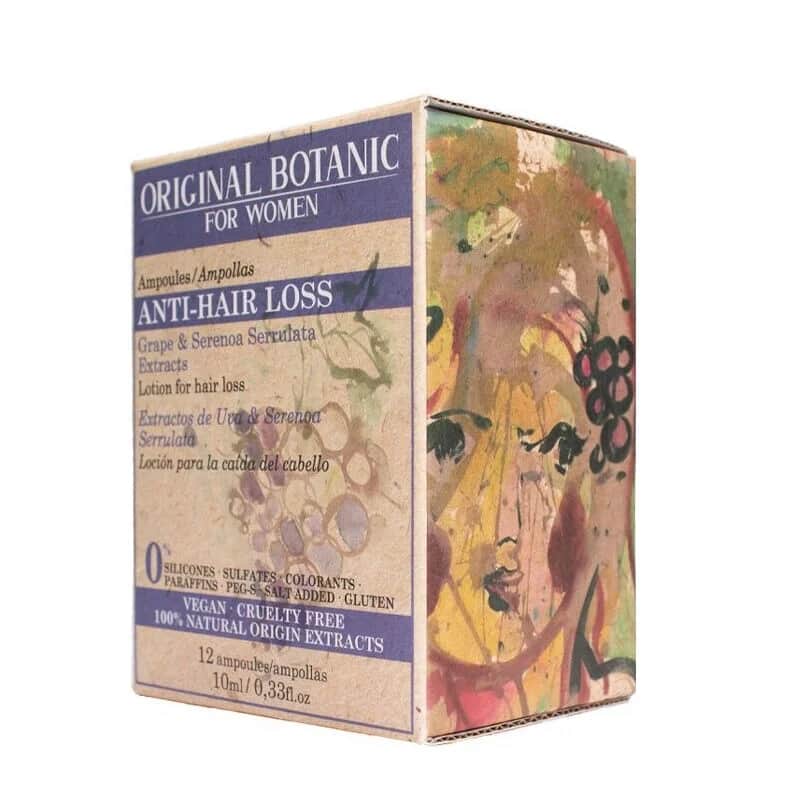 Original Botanic أمبولات نباتية أصلية مضادة لتساقط الشعر للنساء 12 × 10 مل