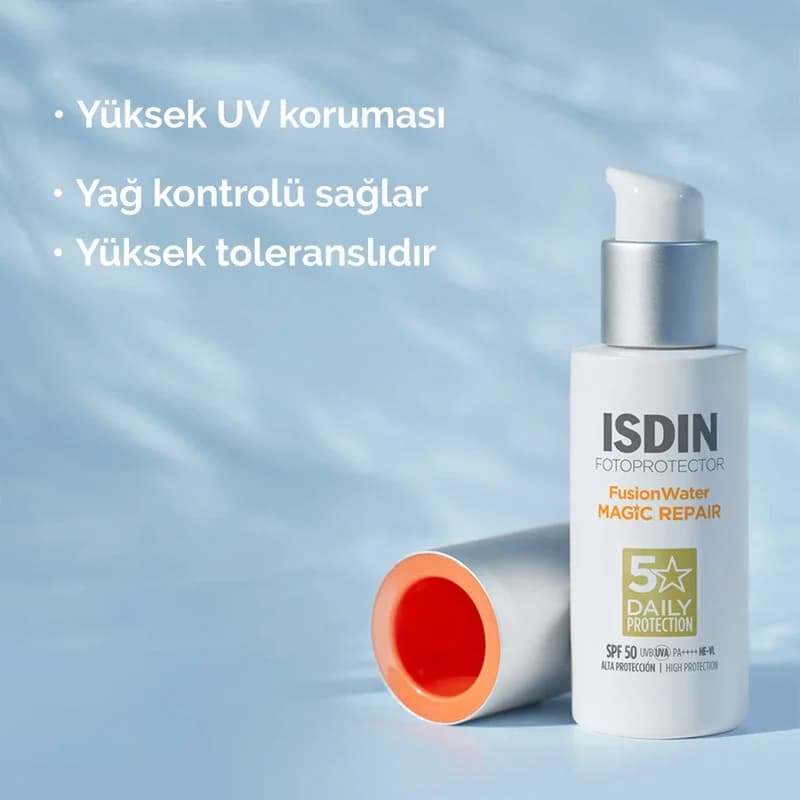 ISDIN واقي شمس فوتوبروتكتور فيوجن ووتر ماجيك ريبير SPF50 من ايسدين 50 جرام
