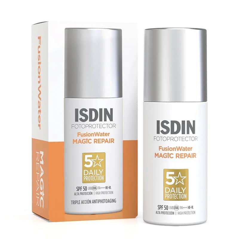 ISDIN واقي شمس فوتوبروتكتور فيوجن ووتر ماجيك ريبير SPF50 من ايسدين 50 جرام