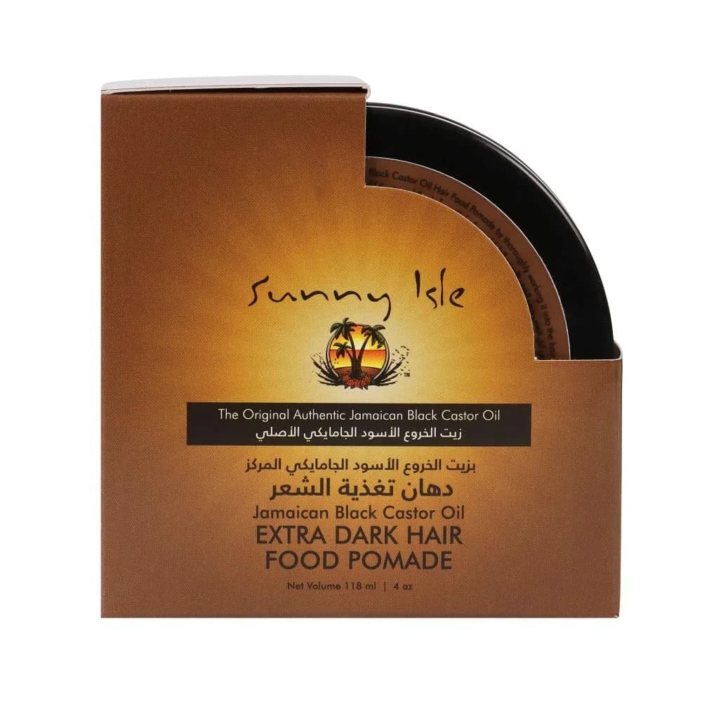 Sunny Isle دهان مغذي للشعر بزيت الخروع الأسود الجامايكي المركز من صنّي آيل 118 مل