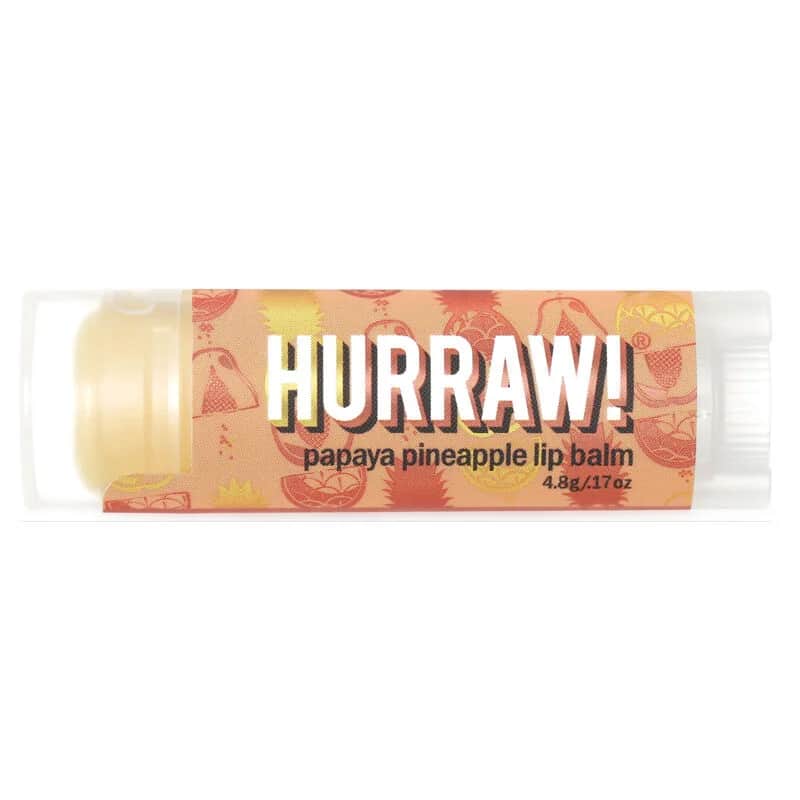 Hurraw مرطب شفاه هورو بابايا أناناس أناناس 4.8 غرام