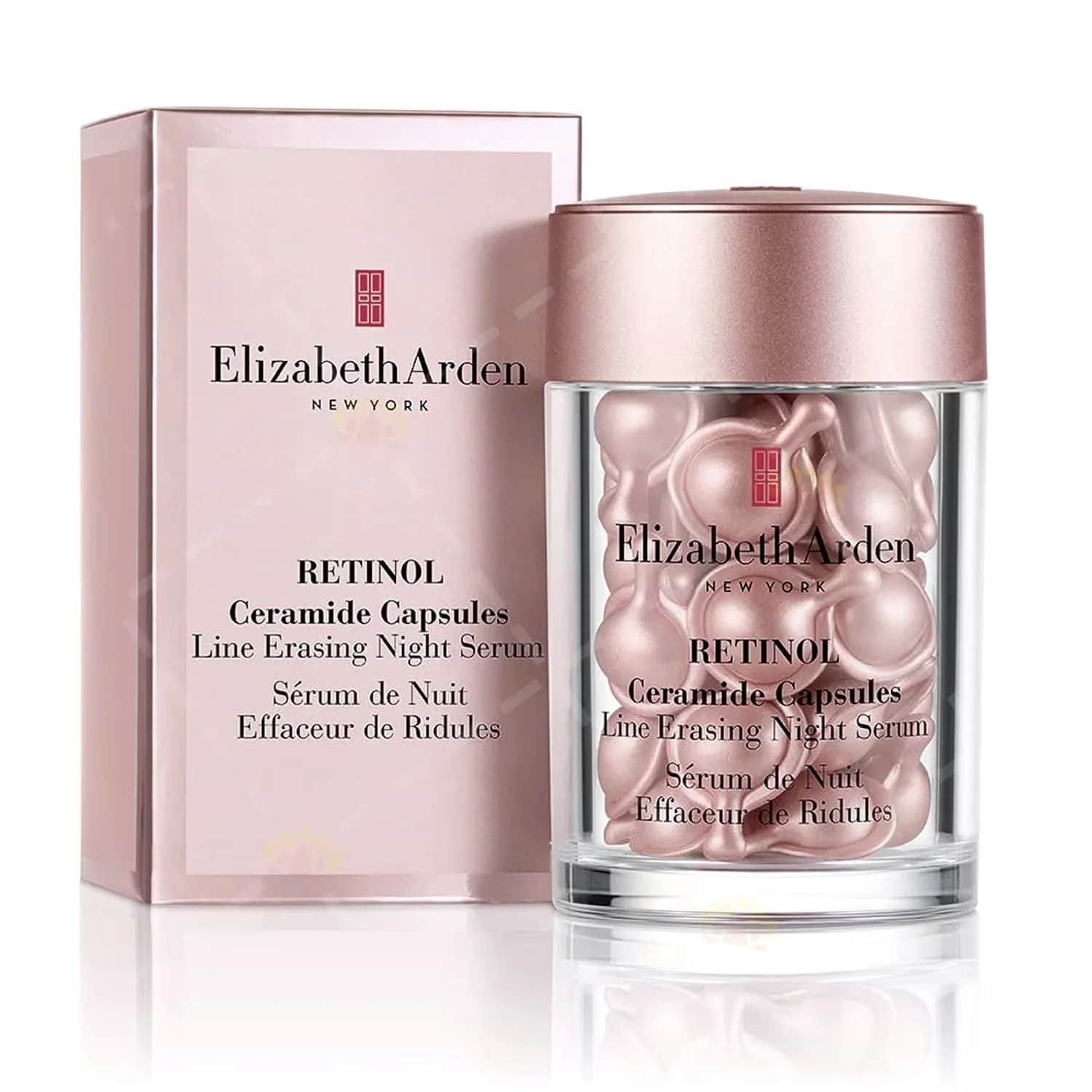 Elizabeth Arden كبسولات سيراميد ريتينول ليلي لإزالة الخطوط الدقيقة، من إليزابيث آردن 60 كبسولة من إليزابيث آردن