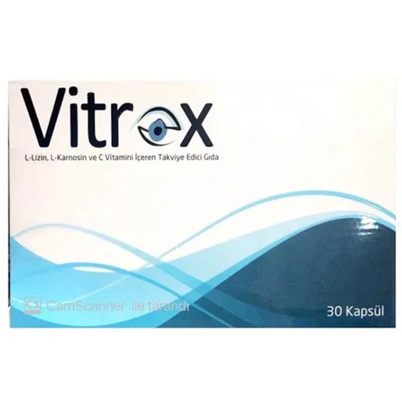 Vitrex مكمل غذائي فيتامين سي من فيتركس، 30 كبسولة