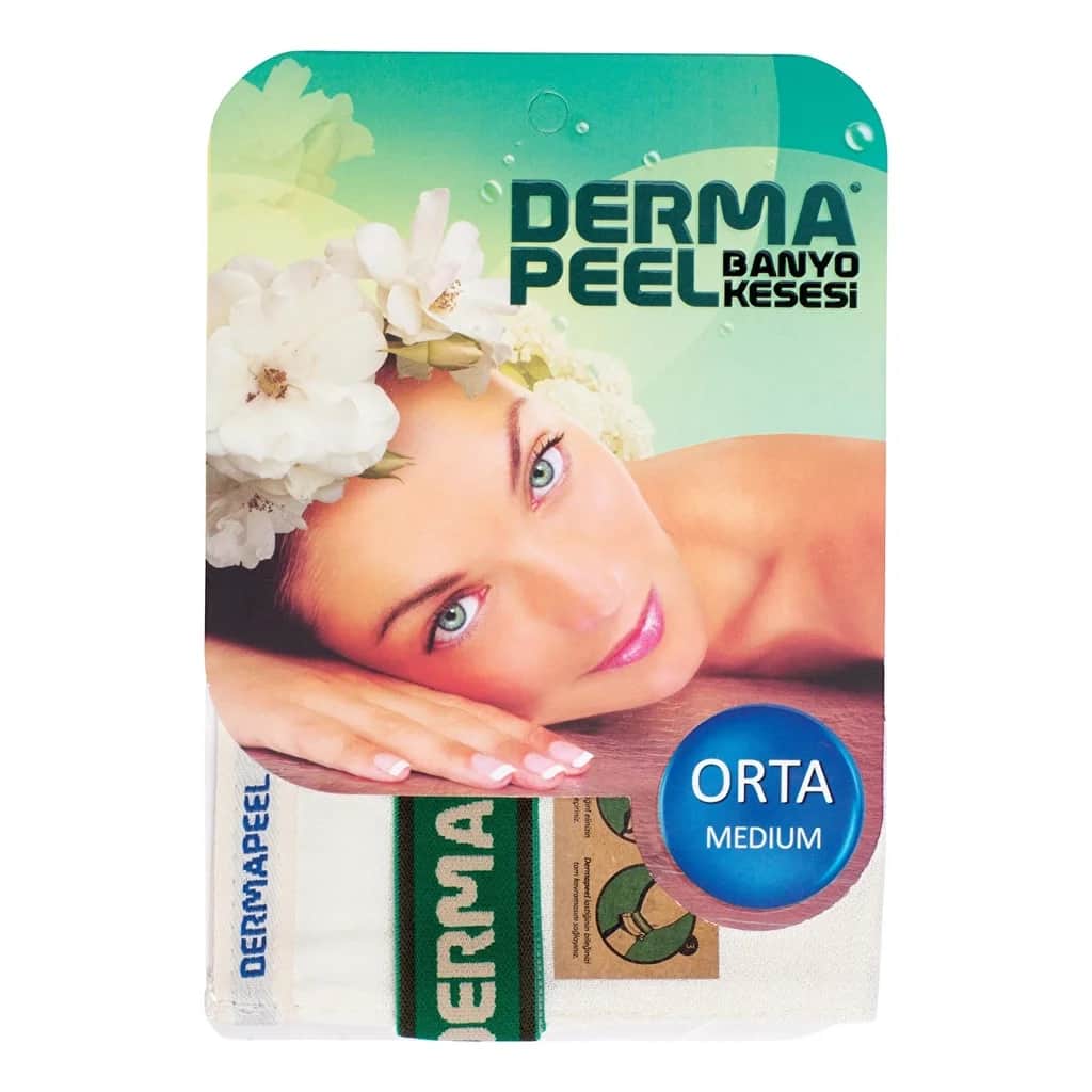 Dermapeel قفاز الاستحمام ديرمابيل متوسط الحجم
