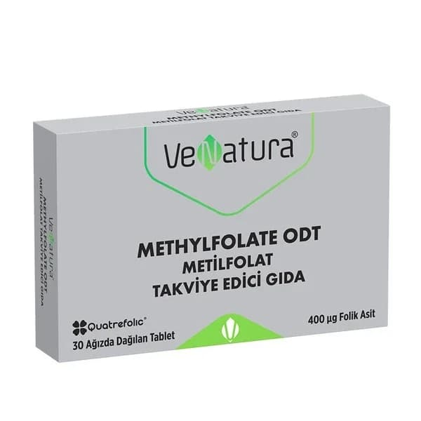 VeNatura أقراص فيناتورا ميثيل فولات أو دي تي 30