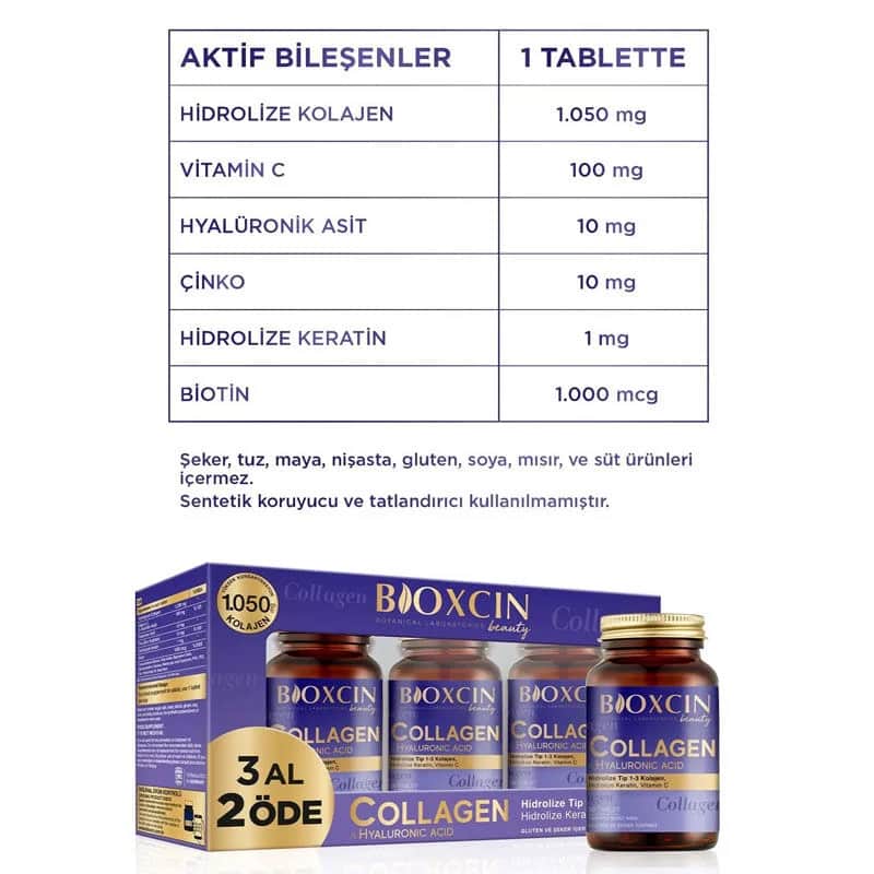 كولاجين بيوكسين 3 + 2 Bioxcin