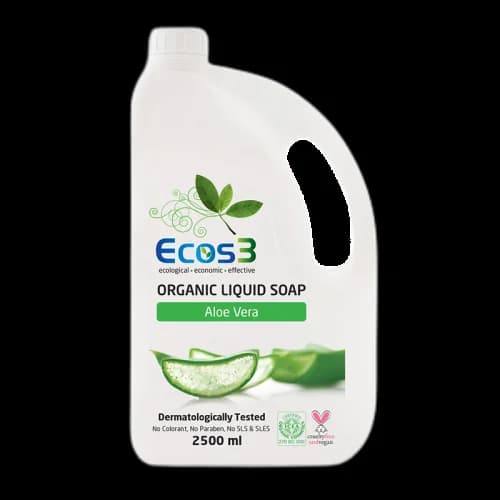 Ecos3 صابون سائل عضوي من إيكوس 3 بخلاصة الصبار 2500 مل