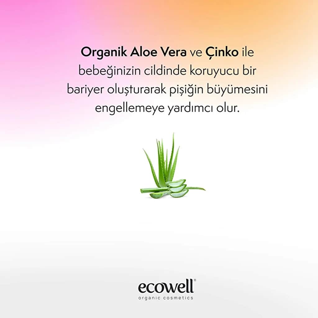 Ecowell كريم العناية بالملابس العضوية من إيكوويل 110 جرام