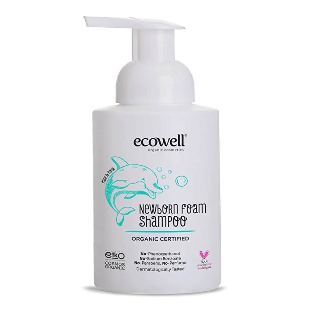 Ecowell شامبو إيكويل الرغوي للأطفال حديثي الولادة 300 مل