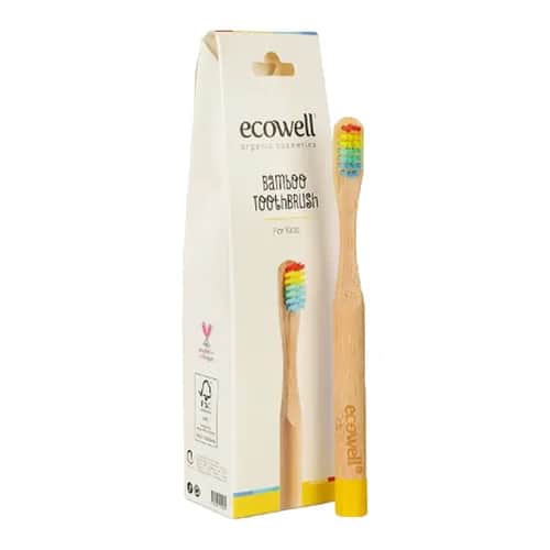 Ecowell فرشاة أسنان إيكوويل بامبو للأطفال
