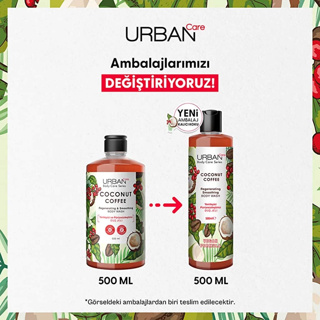 Urban Care Body Care Shower Gel Coconut Coffee 500 ml