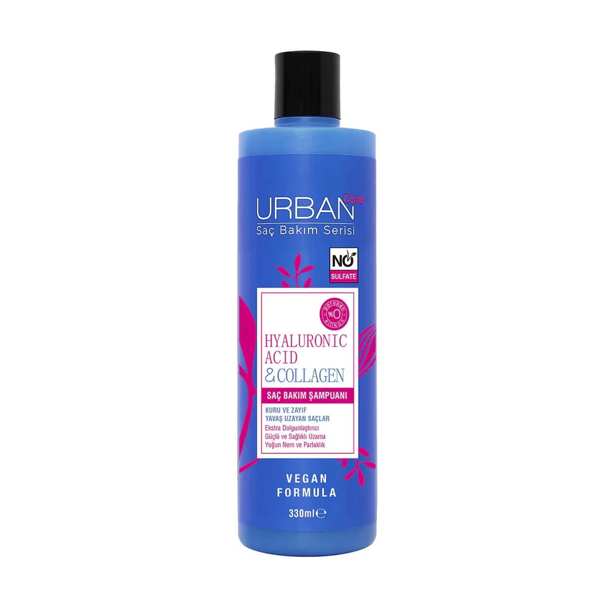 Urban Care شامبو أوربان كير بحمض الهيالورونيك والكولاجين الخالي من الكبريتات 330 مل