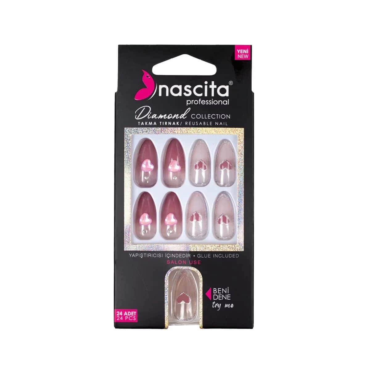 Nascita Stone False Nails S252