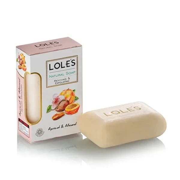 Lole's صابون لولز الصلب بزيت المشمش واللوز والأعشاب 150 غرام