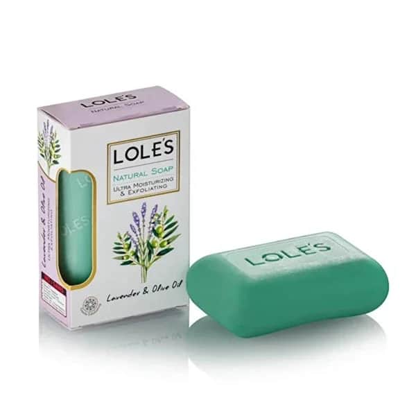 Lole's صابون لولز العشبي الصلب بزيت اللافندر والزيتون 150 غرام