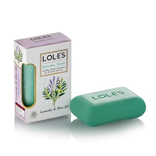 Lole's صابون لولز العشبي الصلب بزيت اللافندر والزيتون 150 غرام