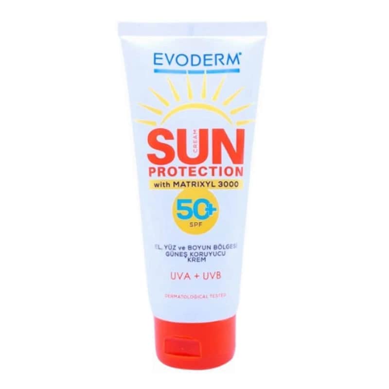 كريم واقي الشمس SPF 50 100 مل من إفوديرم Evoderm