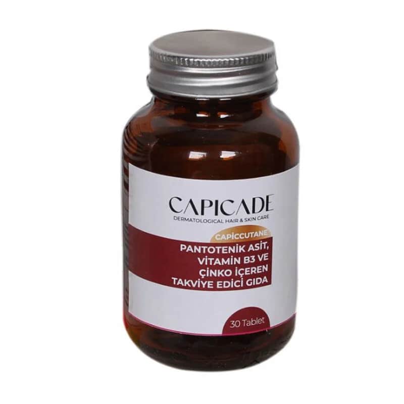 مكمل غذائي حمض البانتوثينيك كابيكيد 30 قرص Capicade