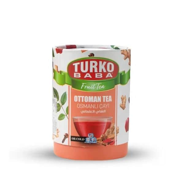 Turko Baba الشاي العثماني بالقرفة والزنجبيل والقرنفل ساخن او بارد من تركو بابا 200 جرام