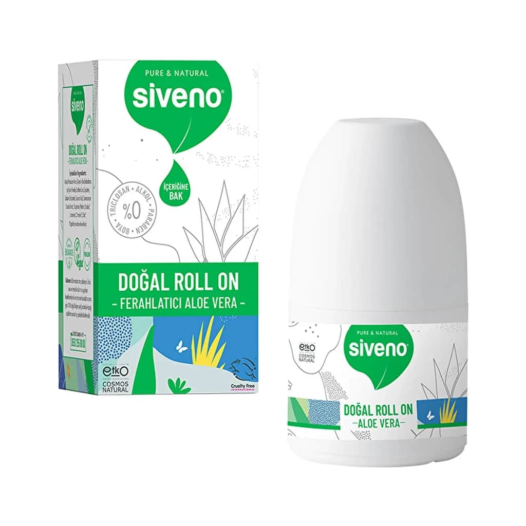 Siveno سيفينو رول أون منعش طبيعي بخلاصة الصبار ٥٠ مل