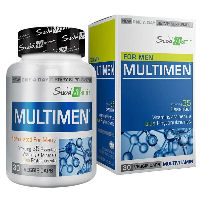 Suda Vitamin سودا فيتامين للرجال ملتي مين 30 كبسولة عشبية