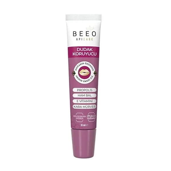 Beeo Apicare Lip Protection Cream Black Elderberry 10 ml
