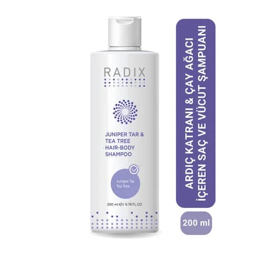 Radix Juniper Tar - Tea Tree Hair-body Shampoo 200 ml