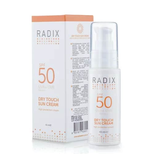 كريم واقي شمس جاف سبف 50 بحجم 40 مل من راديكس Radix