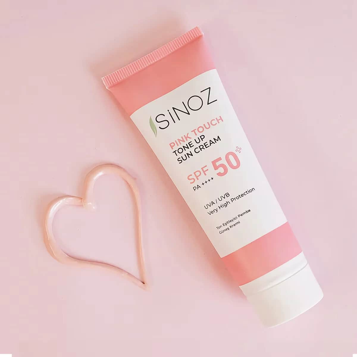 Sinoz Spf50+ Tone Equalizer Pa++++ Pink Sun Cream 50 ml
