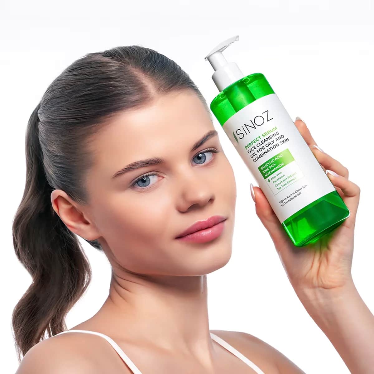 Sinoz Facial Cleansing Gel For Oily And Combination Skin 400 ml