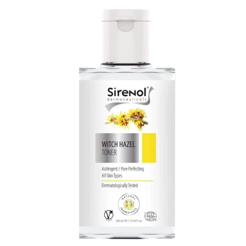 Sirenol تونيك سيرينول لشد البشرة وتنظيفها بخلاصة بندق الساحرة 300 مل
