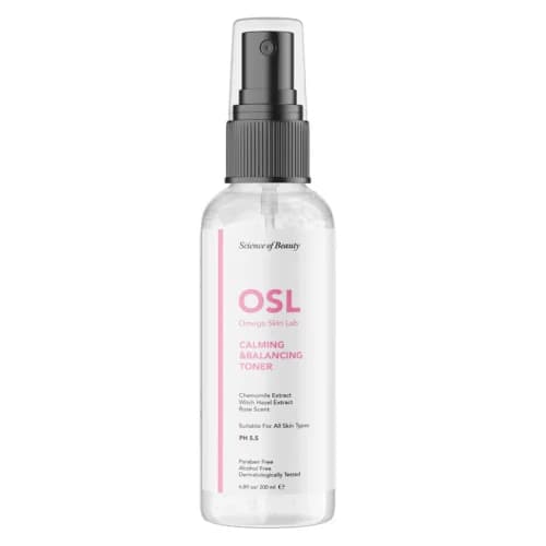 Osl Omega Skin Lab أو إس إل تونر أوميجا سكين لاب المهدئ والمتوازن للوجه 200 مل