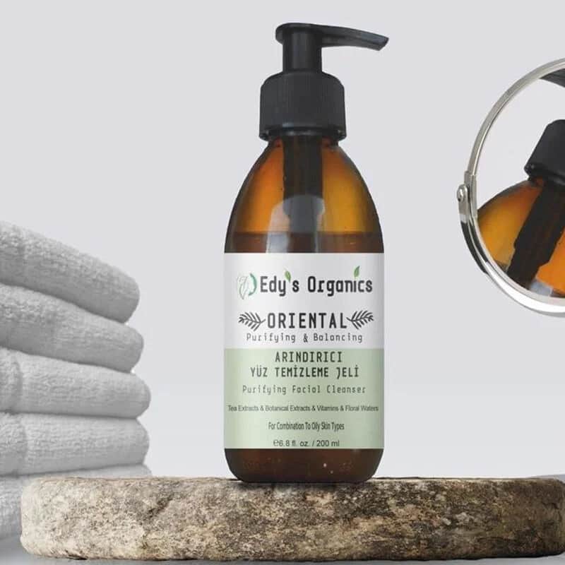 Edys Organics جل التنظيف والتطهير الشرقي للوجه من إيديز أورجانيكس 200 مل