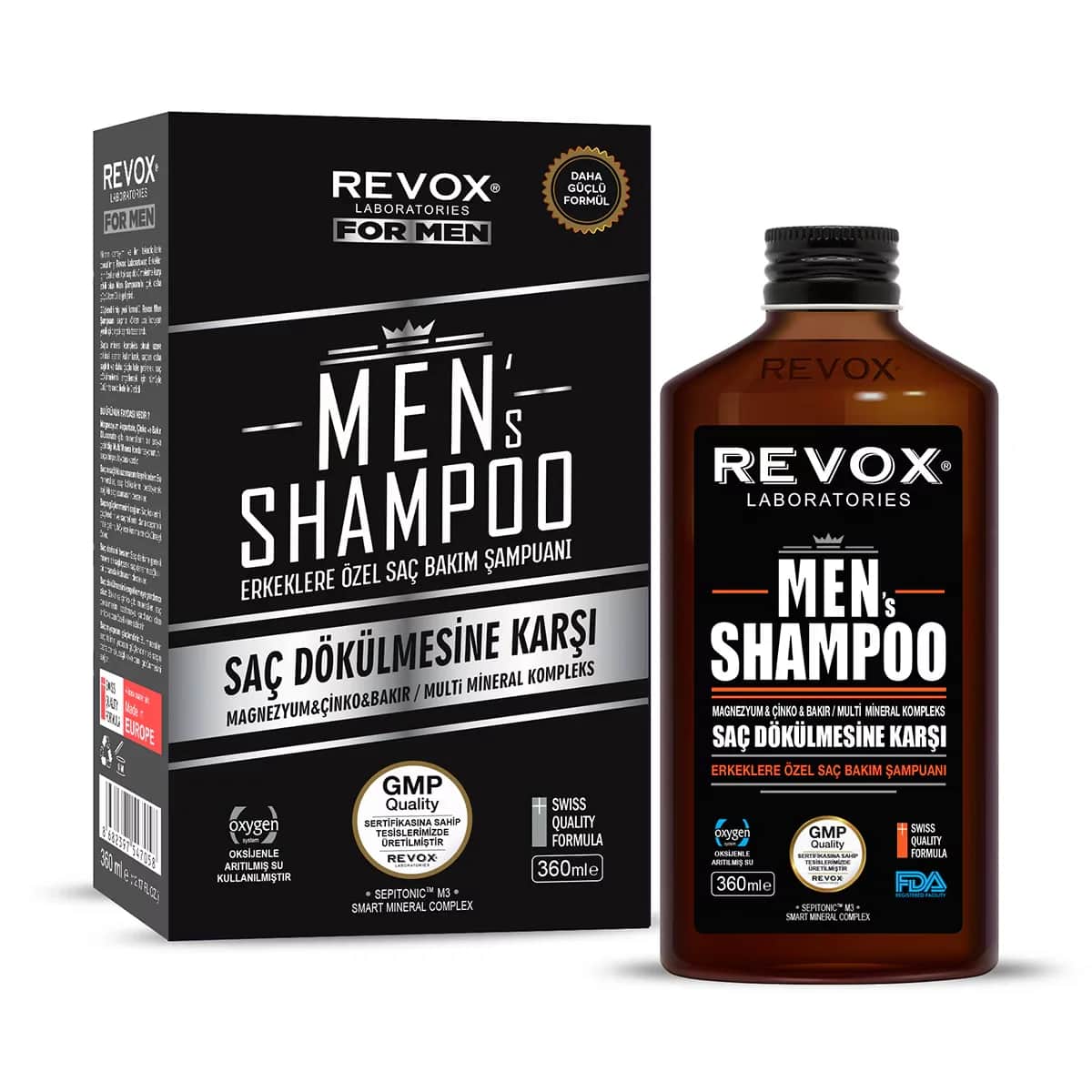 Revox شامبو ريفوكس للرجال 360 مل