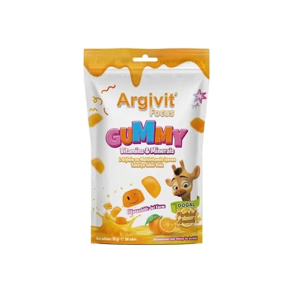 Argivit حلوى أرجيفيت فوكس للأطفال 30 قطعة