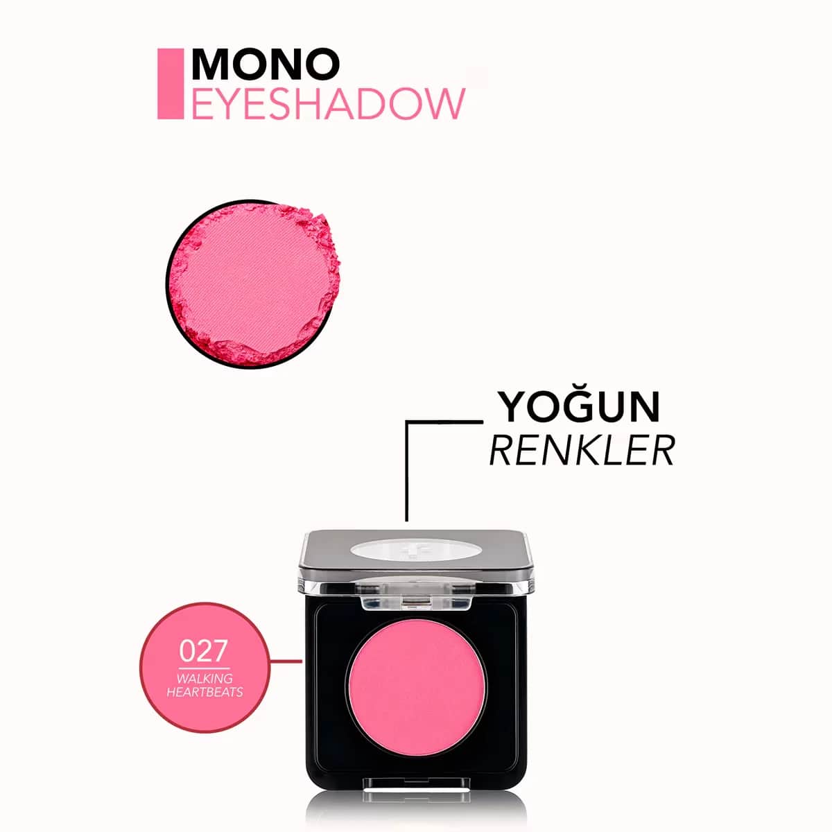 Flormar مصباح أمامي فلورمار مونو رقم 027 نبضات قلب للمشي