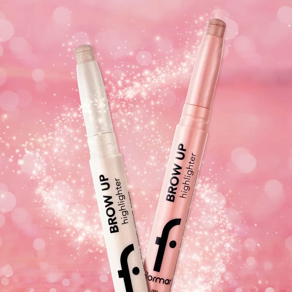 Flormar قلم تحديد الحواجب براو أب من فلورمار، ذو ملمس ناعم ولمعان مكثف، 001 دايموند
